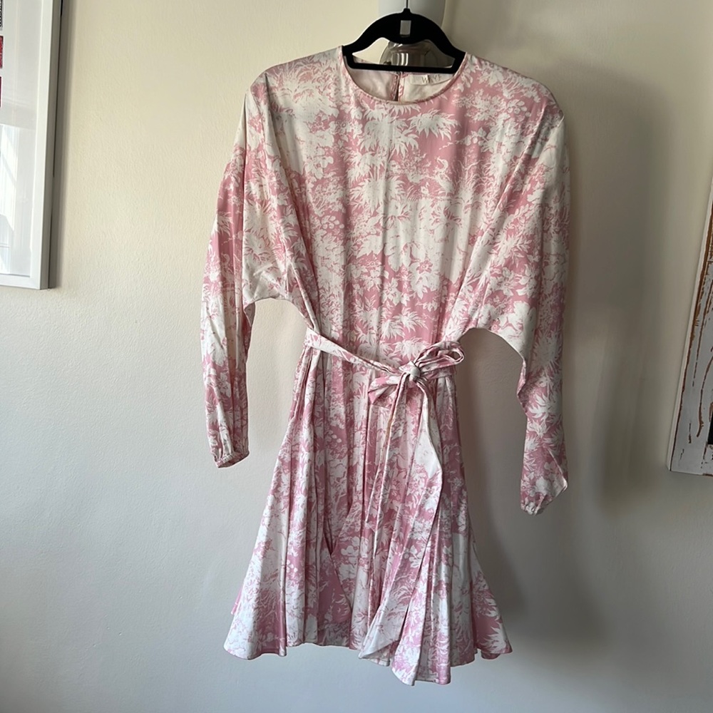 Wayf Belted Mini Dress